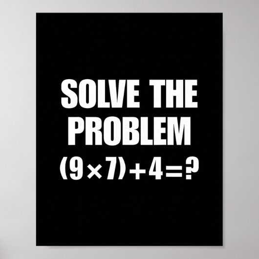 Poster Drôle 67 Meme Pemdas Prof de Maths Élémentaire Cer (Devant)