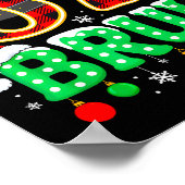 Poster Drôle 67 Six Sept Bruh Mème Noël Pyjama Fami (Coin)