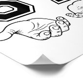 Poster Drôle 67 Six Sept Mème Couple Correspondant Hallow (Coin)