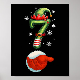 Poster Drôle 67 Six Sept Mème Couple Correspondant Noël