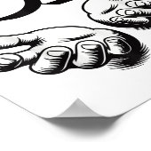 Poster Drôle 6 7 Mème Gen Alpha Gen Z Argot Six Sept (Coin)