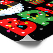 Poster Drôle 6 7 Six Sept Bruh Meme Noël Santa Elf (Coin)