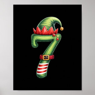 Poster Drôle 6 7 Six Sept Mème Couple Correspondant Noël