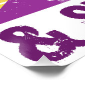 Poster Drôle 80e Anniversaire Hot (Coin)