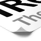 Poster drôle à la retraite (Coin)