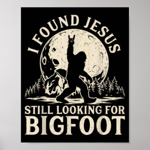 Poster Drôle A Trouvé Jésus Toujours à La Recherche De Bi