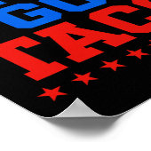 Poster Drôle Allons-y Taco Design (Coin)