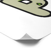 Poster Drôle anti-Poutine Vomit Emoji (Coin)