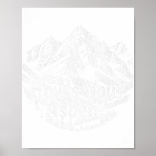 Poster Drôle Aspen Colorado Ski Skiing Montagnes Comment