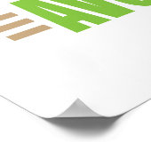 Poster Drôle Avocado (Coin)