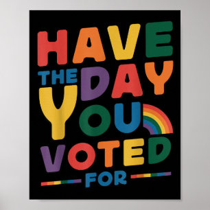 Poster Drôle, ayez le jour pour lequel vous avez voté cit