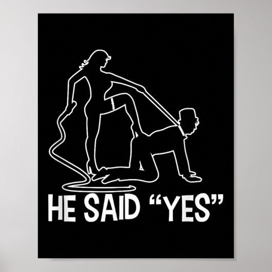 Poster Drôle Bachelor Party Dit Groom Bride Mariage Ce (Devant)
