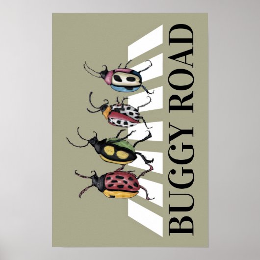 Poster Drôle Beetles (Devant)