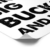 Poster drôle Big Bucks (Coin)