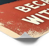 Poster Drôle Black Cat Coffee Art (Coin)