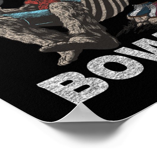 Poster Drôle Bowling Bowler légendaire dire (Coin)