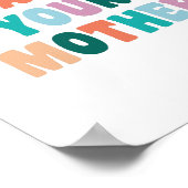 Poster Drôle cadeau de sac pour fils fille appelez votre (Coin)