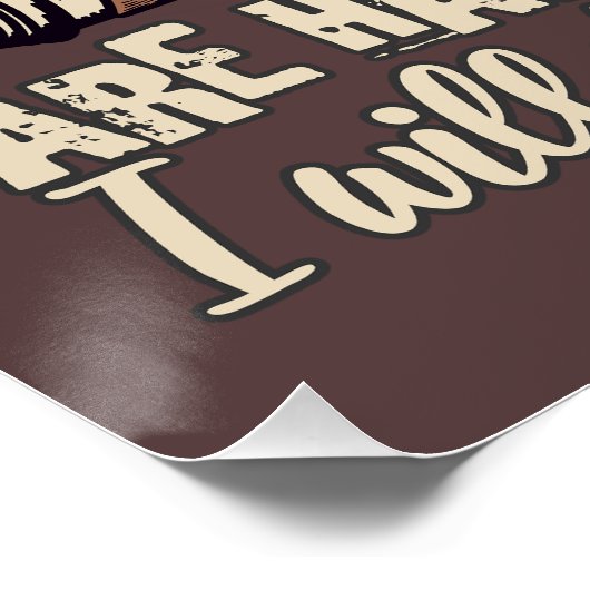 Poster Drôle Café et moi avons un Moment Cat (Coin)