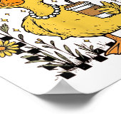 Poster Drôle Canards Le Plus Certainement Pas Tous Dans U (Coin)