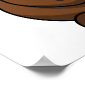 Poster Drôle Cartoon Oie (Coin)