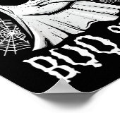 Poster Drôle Ceci Est Boo Sheet Ghost Lazy Halloween Men  (Coin)