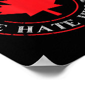 Poster Drôle Cher Canada Nous Le Détestons Aussi (Coin)