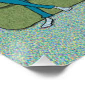 Poster Drôle chien bien entraîné, serveur de vin (Coin)