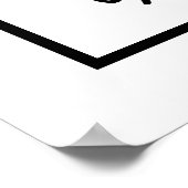 Poster Drôle Citation de bière célèbre des paroles (Coin)