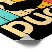 Poster Drôle Conception de canard pour les garçons Enfant (Coin)