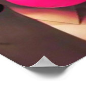 Poster Drôle Cool Trump Bubble Gum rose (Coin)