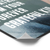 Poster Drôle couverture photo magazine personnalisé (Coin)