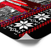 Poster Drôle Daddy Accueil Trump laide Sweater de Noël Xm (Coin)