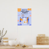 Poster Drôle d'art mural | petit amour de magasin Clean B (Cuisine)