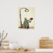 Poster drôle "Dating" (Cuisine)