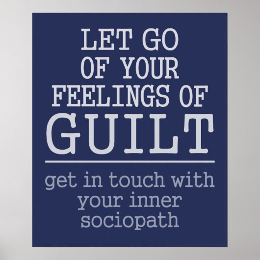 Poster drôle d'auto-connaissance (Devant)