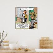 Poster drôle de Bald Head Island (Cuisine)