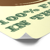 Poster drôle de beigne (Coin)