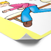 Poster drôle de blague d'infirmière (Coin)