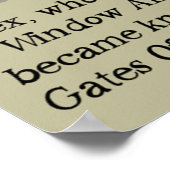 Poster drôle de chien très riche (Coin)