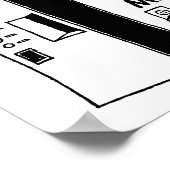 Poster drôle de collègue de la machine à café (Coin)