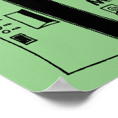 Poster drôle de collègue de la machine à café (Coin)