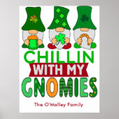Poster Drôle de détente avec mes gnomes St Patrick (Devant)