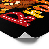 Poster Drole de dinde de Thanksgiving Six Seven Bruh Meme (Coin)