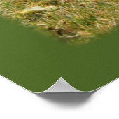 Poster Drôle de dire quelque chose Kitty Discours bulle (Coin)