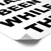 Poster drôle de Doing Plats (Coin)