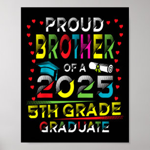 Poster Drôle de frère fier d'un élève de la promotion 202
