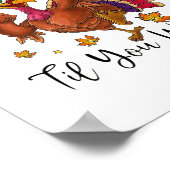 Poster Drôle de Gobble jusqu'à ce que vous vacilliez Tee (Coin)