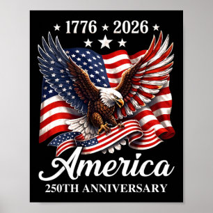 Poster Drôle de Jour de l'Indépendance 4 juillet 1776-202