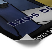 Poster Drôle De L'Application De La Loi De Physiqu (Coin)