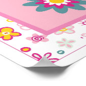 Poster drôle de mur lapin (Coin)